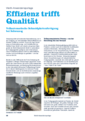 Efficiency meets quality / Schwanog GmbH