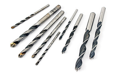 Spiral drill bits